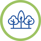 Paisagens sustentáveis Ícone - Paisagens sustentáveis