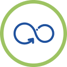 Promovendo crescimento Ícone - Promovendo crescimento